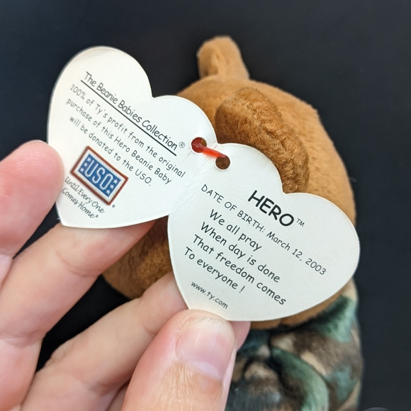Beanie Baby Hero 2003 | 10th Anniversary TY - Picture 7 of 11
